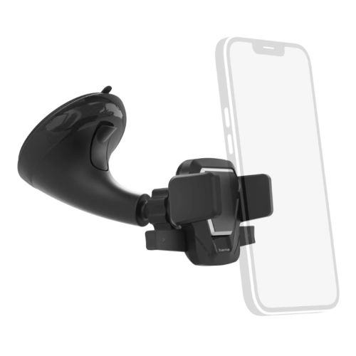 Photograph of zero-1098-Hama Easy Snap Car Smartphone Holder with Suction Cup