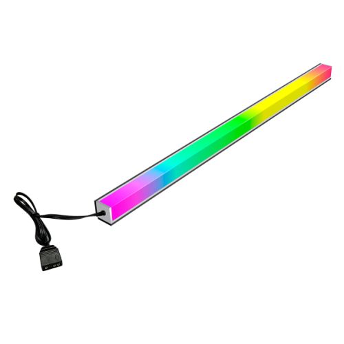 Photograph of zero-1419-GameMax Viper AR-40 Double Side Magnetic Rainbow ARGB LED Strip