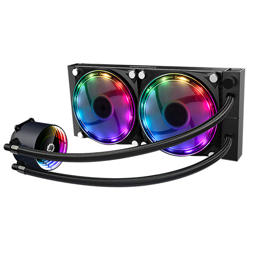 Photograph of zero-0744-GameMax Ice Chill 240mm ARGB Liquid CPU Cooler