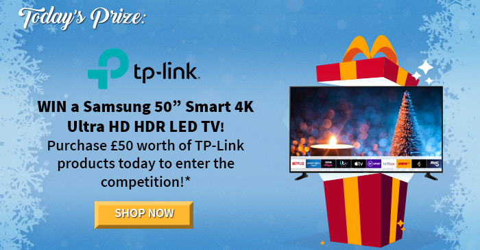 12 Days of Christmas Giveaways with TP-Link