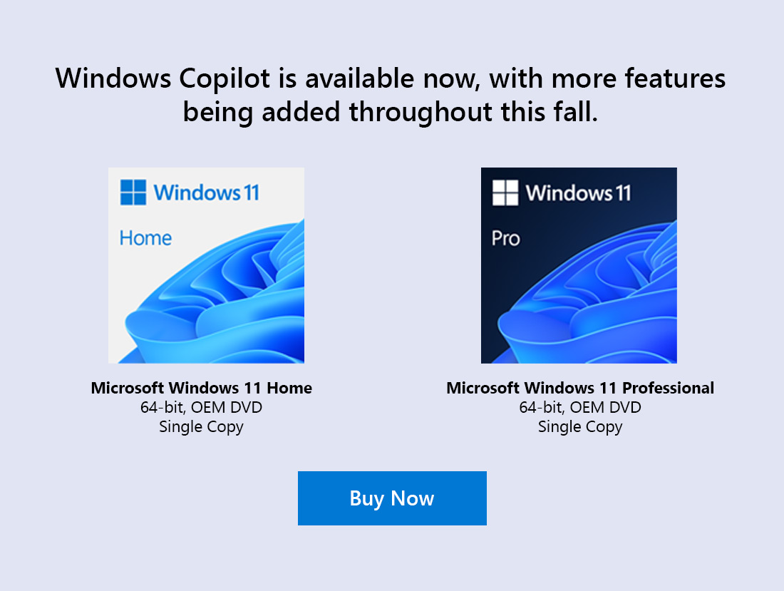 Windows Copilot is available now