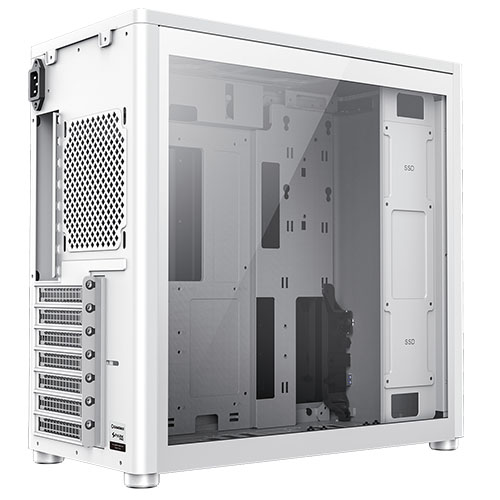 GAMEMAX Black Steel/Tempered Glass USB3.0/ Type C Micro ATX Tower Spark  Computer Case w/ Dual Tempered Glass Side Panel 