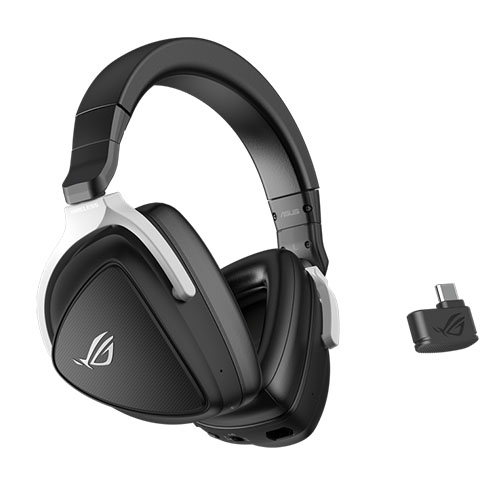 Asus Rog Delta S Wireless Gaming Headset Hi-Res 2.4 Ghz/Bluetooth Ai Beamforming