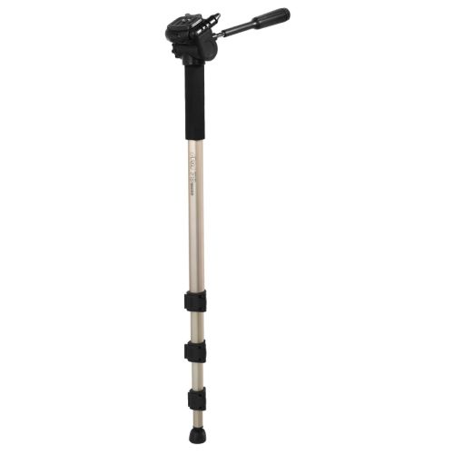 Hama Star 78 Mono Camera Monopod, 3D Tilt Head, 176cm Max Height, 6.4mm Thread, Quick-Release Plate, Spirit Level, Bag