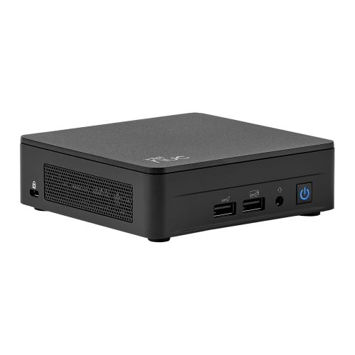 Intel NUC 13 Arena Canyon Slim Barebone, i7-1360P, Dual M.2 PCIe, DDR4, Wi-Fi 6E, 2.5G LAN, Thunderbolt4, 2x HDMI, VESA – No RAM/SSD/OS