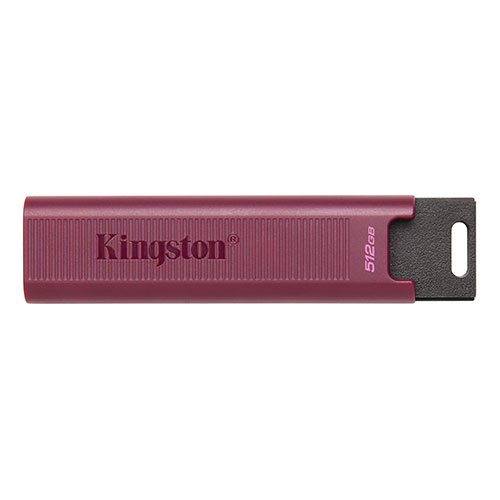 Kingston 512GB DataTraveler Max USB 3.2 Gen2 Memory Pen, Sliding Cap, LED Status, R/W 1,000/900 MB/s