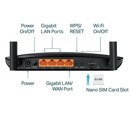 Modem routeur 4G+ LTE WiFi TP-LINK Archer MR600 V3