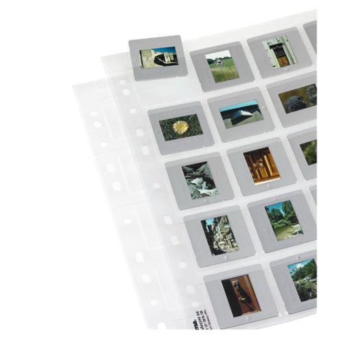 Hama Slide Sleeves, 20 Framed Slides in 5×5 cm Format, 12 pcs