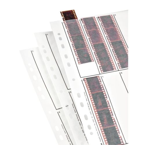 Hama Negative Sleeves, Glassine, 10 Strips of 4 Negatives, 24×36 mm, 25 pcs