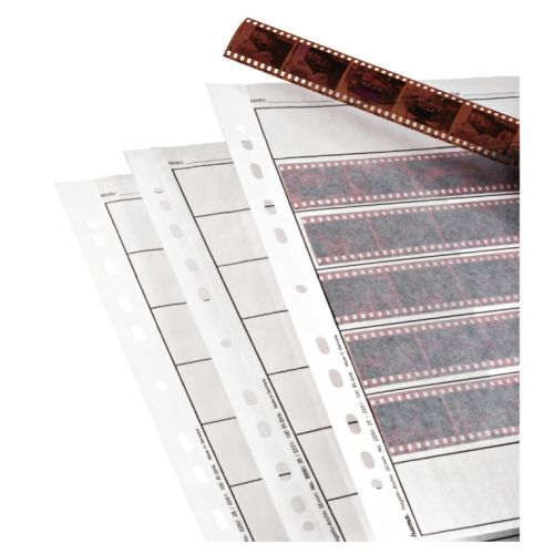 Hama Negative Sleeves, Glassine, 7 Strips of 6 Negatives, 24×36 mm, 100 pcs