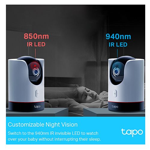TP-Link Tapo Security WiFi Camera, Wireless, 1080P, Smart AI Detection and  Notification, Two-Way Audio
