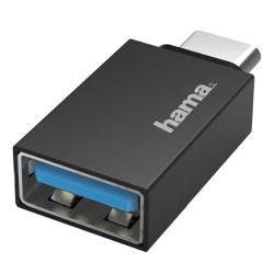 Hama USB 3.2 Gen1 OTG Adapter, USB-C Male to USB-A Female, 5Gbps