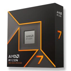 AMD Ryzen 7 9700X CPU, AM5, 3.8GHz 5.5 Turbo, 8-Core, 65W, 40MB Cache, 4nm, 9th Gen, Radeon Graphics, NO HEATSINKFAN