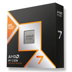 AMD Ryzen 7 9800X3D CPU, AM5, 4.7GHz 5.2 Turbo, 8-Core, 120W, 104MB Cache, 4nm, 9th Gen, Radeon Graphics, NO HEATSINKFAN