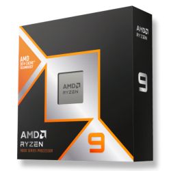 AMD Ryzen 9 9900X3D CPU, AM5, 4.4GHz 5.5 Turbo, 12-Core, 120W, 140MB Cache, 4nm, 9th Gen, Radeon Graphics, NO HEATSINKFAN