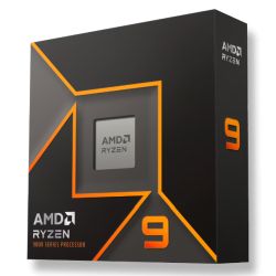 AMD Ryzen 9 9900X CPU, AM5, 4.4GHz 5.6 Turbo, 12-Core, 120W, 76MB Cache, 4nm, 9th Gen, Radeon Graphics, NO HEATSINKFAN