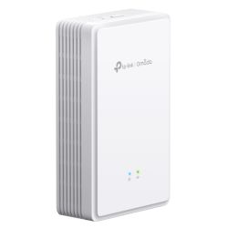 TP-LINK EAP615GP-WALL Omada AX1800 Wi-Fi 6 Wall Plate GPON Access Point, GPON Port, MU-MIMO, VoIP Calls
