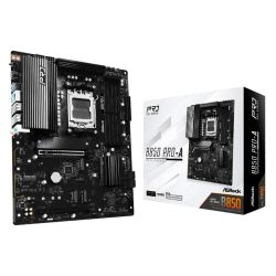 Asrock B850 PRO-A, AMD B850, AM5, ATX, 4 DDR5, HDMI, USB-C DP-alt, 2.5G LAN, 4x M.2