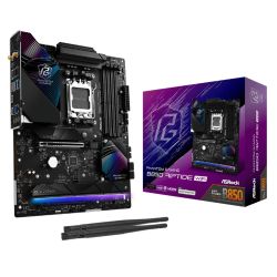 Asrock B850 RIPTIDE WIFI, AMD B850, AM5, ATX, 4 DDR5, HDMI, Wi-Fi 7, 2.5G LAN, RGB, 4x M.2