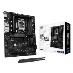 Asrock B860 PRO-A WIFI, Intel B860, 1851, ATX, 4 DDR5, HDMI, DP, Wi-Fi 6E, 2.5G LAN, 3x M.2