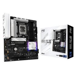 Asrock B860 PRO RS, Intel B860, 1851, ATX, 4 DDR5, HDMI, DP, 2.5G LAN, RGB, 3x M.2