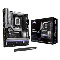 Asrock Z890 LIVEMIXER WIFI, Intel Z890, 1851, ATX, 4 DDR5, HDMI, 2 TB4, Wi-Fi 7, 2.5G LAN, RGB, 4x M.2