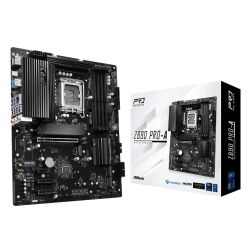 Asrock Z890 PRO-A, Intel Z890, 1851, ATX, 4 DDR5, HDMI, DP, TB4, 2.5G LAN, 4x M.2