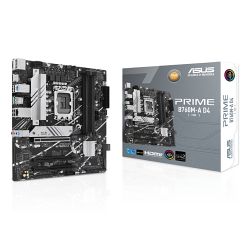 Asus PRIME B760M-A D4-CSM - Corporate Stable Model, Intel B760, 1700, Micro ATX, 4 DDR4, 2 HDMI, DP, 2.5G LAN, PCIe4, 2x M.2