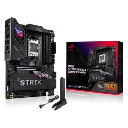 Asus ROG STRIX B850-E GAMING WIFI, AMD B850, AM5, ATX, 4 DDR5, HDMI, DP, USB4, Wi-Fi 7, 5G LAN, PD 30W, RGB, 5x M.2