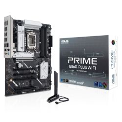 Asus PRIME B860-PLUS WIFI, Intel B860, 1851, ATX, 4 DDR5, HDMI, DP, Wi-Fi 6E, 2.5G LAN, 2x M.2