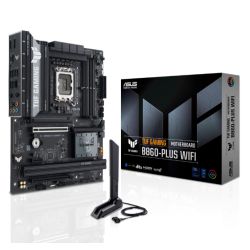 Asus TUF GAMING B860-PLUS WIFI, Intel B860, 1851, ATX, 4 DDR5, HDMI, DP, USB 20Gbps, Wi-Fi 7, 2.5G LAN, RGB, 3x M.2