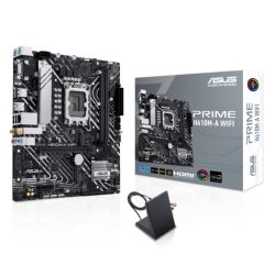 Asus PRIME H610M-A WIFI, Intel H610, 1700, Micro ATX, 2 DDR5, VGA, HDMI, DP, Wi-Fi, PCIe4, 2x M.2