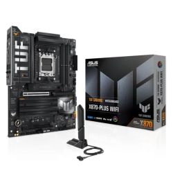 Asus TUF GAMING X870-PLUS WIFI, AMD X870, AM5, ATX, 4 DDR5, HDMI, 2 USB4, Wi-Fi 7, 2.5G LAN, PD 30W, RGB, 4x M.2