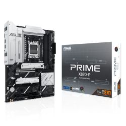 Asus PRIME X870-P, AMD X870, AM5, ATX, 4 DDR5, HDMI, 2 USB4, 2.5G LAN, 4x M.2