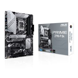 Asus PRIME Z790-P D4, Intel Z790, 1700, ATX, 4 DDR4, HDMI, DP, 2.5G LAN, PCIe5, 3x M.2 *TESTED IN HOUSE*