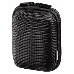 Hama Hardcase 60L Colour Style Compact Camera Case, Belt Loop, Neck Strap, Black, 7 x 4 x 11 cm Compartment 