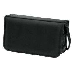 Hama CDDVDBlu-Ray Disc Wallet, Up to 20 Discs, Black