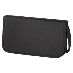 Hama CDDVDBlu-Ray Disc Wallet, Up to 64 Discs, Black