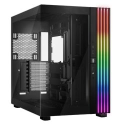 Be Quiet! Light Base 900 DX ARGB Gaming Case w Glass Front & Side, E-ATX, Invertible, 3M ARGB Strip & Controller, USB-C, Asus BTF Compatible, Black