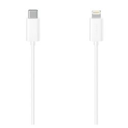 Hama ChargingData USB-C to Lightning Cable, 480Mbps, 1.5 Metre, White