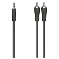 Hama 3.5mm Jack Plug to 2x RCA Plugs, 5 Metre