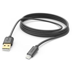 Hama_ChargingData_USB-A_to_Lightning_Cable_480Mbps_3_Metre_Black