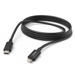 Hama_ChargingData_USB-C_to_Lightning_Cable_480Mbps_3__Metre_Black