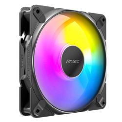 Antec Tranquil 120 ARGB PWM 12cm Case Fan, Fluid Dynamic Bearing, 400-2000 RPM, Black