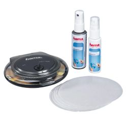 Hama CDDVD Repair & Cleaning Kit - Repair Paste, Cleaning Fluid, Polishing Pads, Shell with Soft Pad