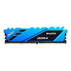 Netac Shadow Blue, 8GB, DDR4, 3200MHz PC4-25600, CL16, DIMM Memory