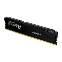 Kingston Fury Beast 16GB, DDR5, 5600MHz PC5-44800, CL40, 1.25V, ECC, XMP 3.0, PMIC, DIMM Memory