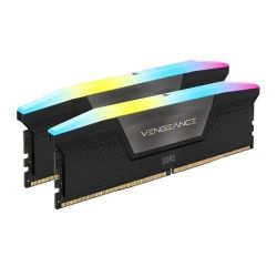 Corsair Vengeance RGB 32GB Kit 2 x 16GB, DDR5, 6000MHz, CL30, 1.4V, XMP 3.0, PMIC, Black, DIMM Memory