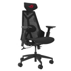 Asus ROG Destrier Core Gaming Chair, Cyborg-Inspired Design, Versatile Seat Adjustments, Mobile Gaming Arm Support