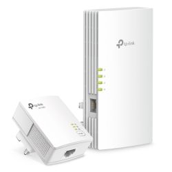 TP-LINK TL-WPA7817 KIT AX1500 Wireless Dual Band Powerline Adapter Kit, AV1000, Gigabit, 1-Port, EasyMesh-Compatible